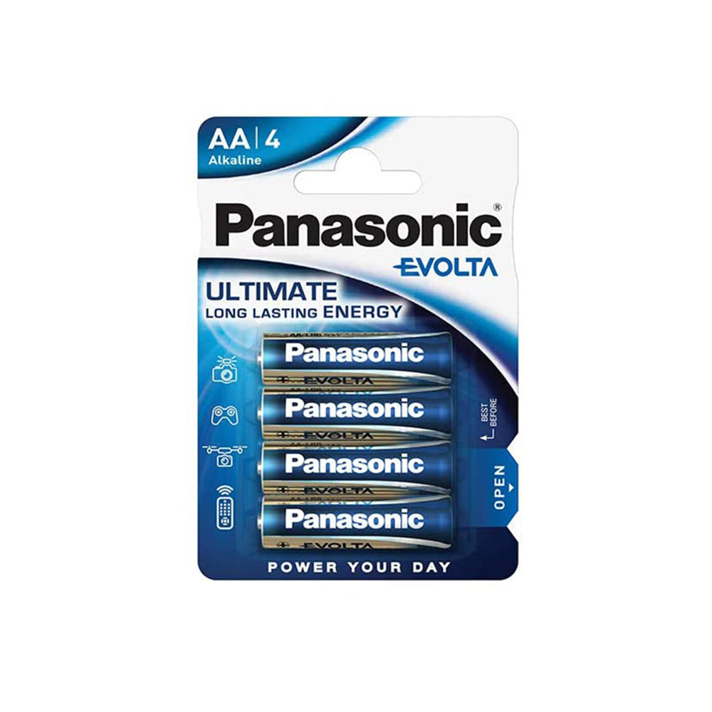 Panasonic Battery Evolta AA Pack of 4 (4856243388516) Panasonic Battery Evolta AA Pack of 4 (4856243388516)